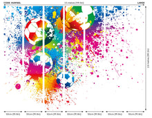 Football Splash Multi Mural (Large) by Origin Murals