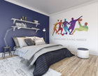 Geo Footballers Multi Mural (Medium) by Origin Murals
