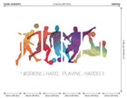 Geo Footballers Multi Mural (Medium) by Origin Murals