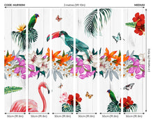 Birds Of Paradise Multi Mural (Medium) by Origin Murals