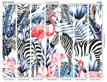 Zemingo Cobalt & Coral Mural (Large) by Origin Murals