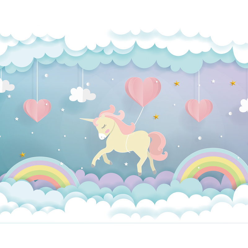 Unicorn Dream Pastel Mural (Large) by Origin Murals