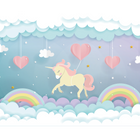 Unicorn Dream Pastel Mural (Medium) by Origin Murals