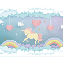 Unicorn Dream Pastel Mural (Medium) by Origin Murals