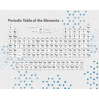 Periodic Table Grey Mural (Large) by Origin Murals