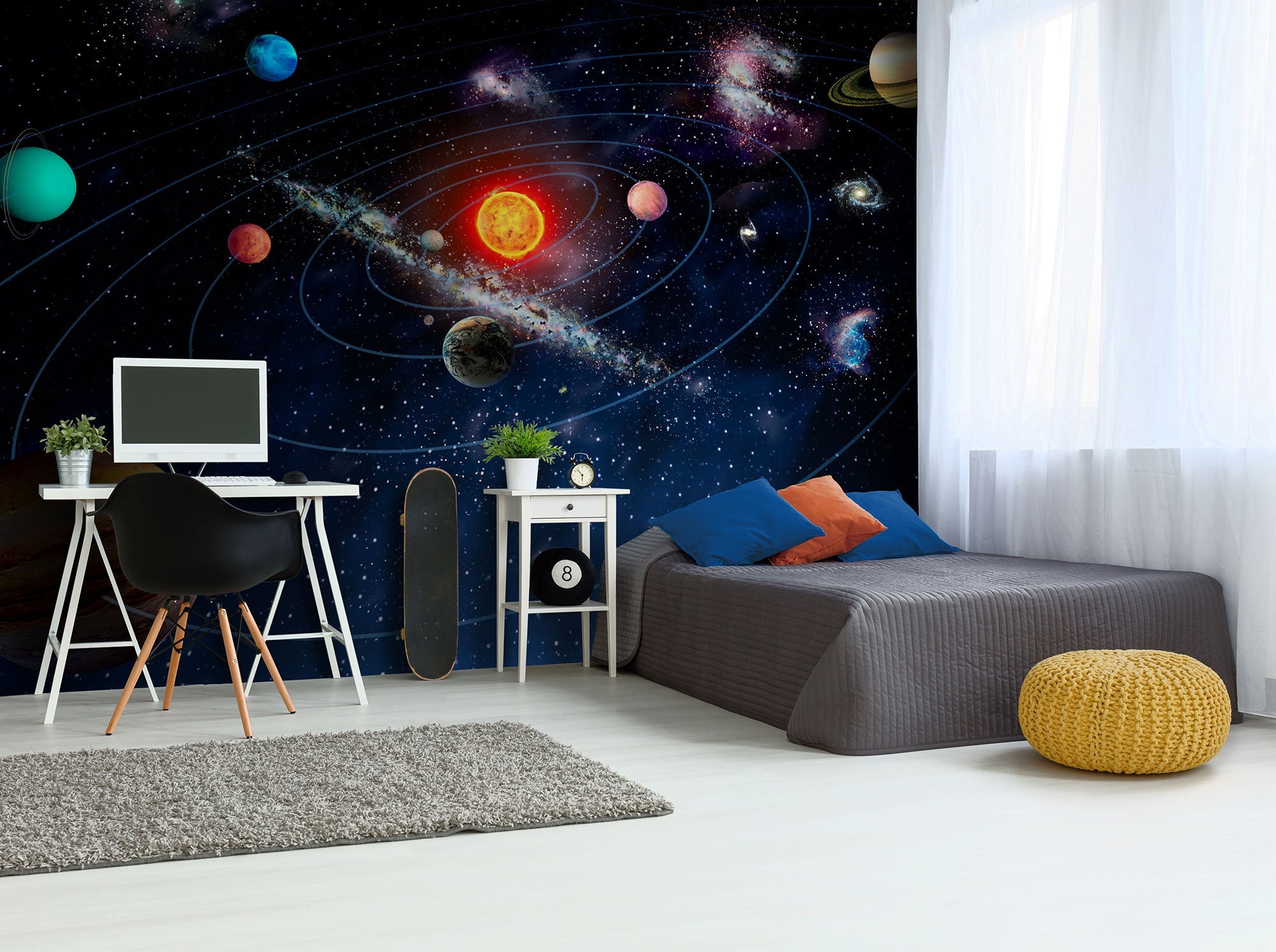 Solar System Multi Mural (Large) by Origin Murals