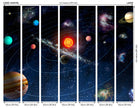 Solar System Multi Mural (Large) by Origin Murals