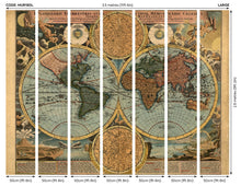 Vintage Map Antique Mural (Large) by Origin Murals