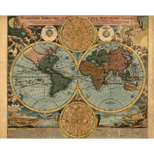 Vintage Map Antique Mural (Medium) by Origin Murals