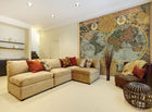 Vintage Map Antique Mural (Medium) by Origin Murals