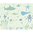 Underwater Adventures Seafoam Mural (Medium) by Origin Murals