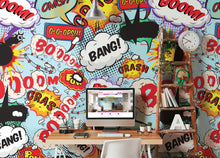 Comic Pop Multi Mural (Large) by Origin Murals