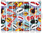 Comic Pop Multi Mural (Large) by Origin Murals