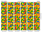 Toy Bricks Multi Mural (Medium) by Origin Murals