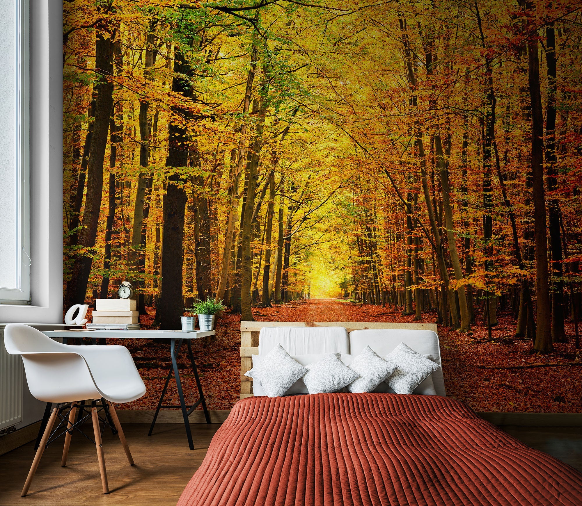 Autumn Forest Spice Mural (Large) by Origin Murals