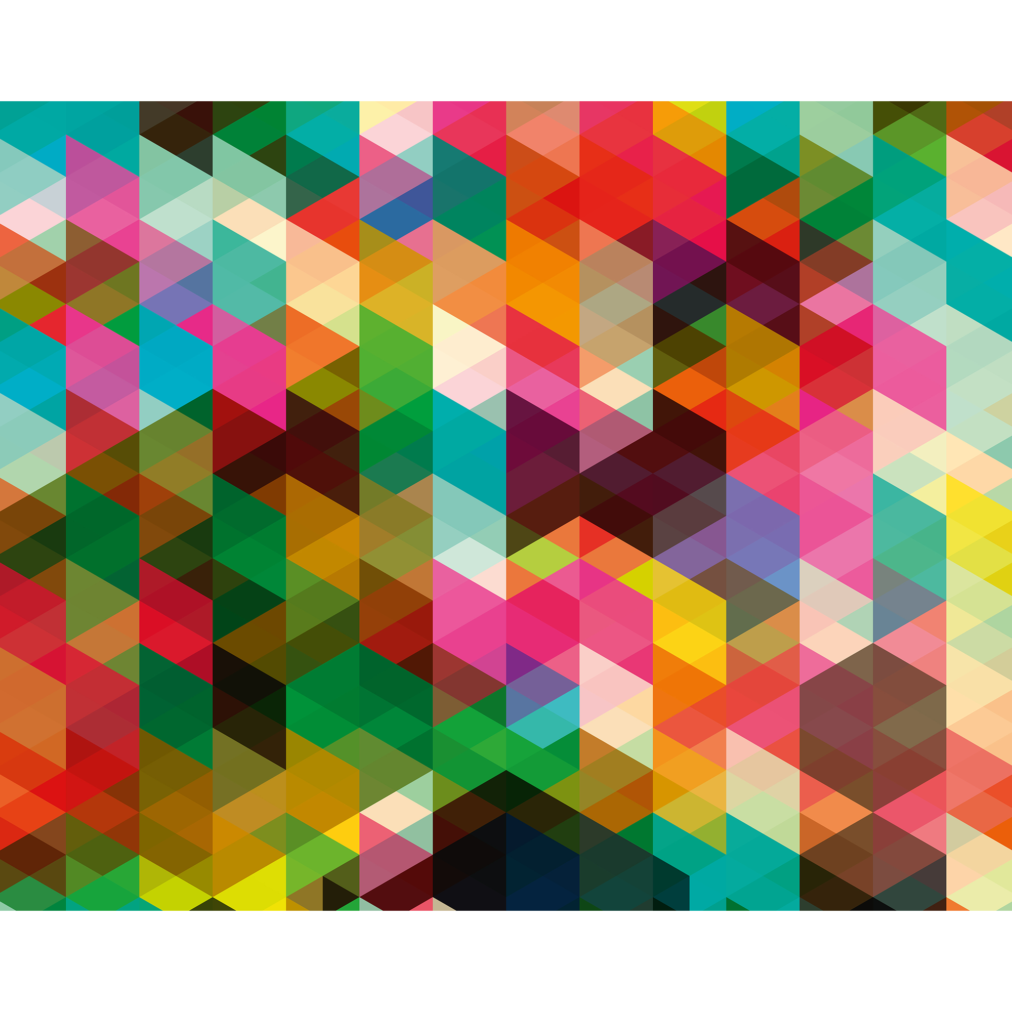 Geometrix Multi Mural (Medium) by Origin Murals