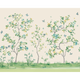 Oriental Flower Tree Natural Mural (Large) by Origin Murals