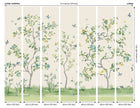 Oriental Flower Tree Natural Mural (Large) by Origin Murals