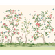 Oriental Flower Tree Cream Mural (Medium) by Origin Murals