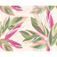 Botanical Calathea Leaves Pink Mural (Medium) by Origin Murals