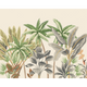 Tropical Palm Trees Natural Mural (Large) by Origin Murals