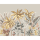 Tropical Palm Trees Grey Mural (Medium) by Origin Murals