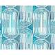 Curved Line Texture Blue Mural (Large) by Origin Murals