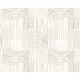 Curved Line Texture Grey Mural (Large) by Origin Murals
