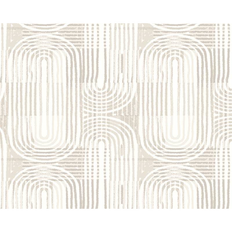 Curved Line Texture Grey Mural (Medium) by Origin Murals