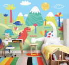 Dinosaur Land Green Mural (Large) by Origin Murals