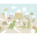Dinosaur Land Natural Mural (Medium) by Origin Murals