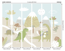 Dinosaur Land Natural Mural (Medium) by Origin Murals