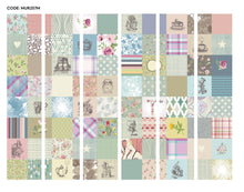 Alice In Wonderland Patchwork Multi Mural (Medium) by Origin Murals