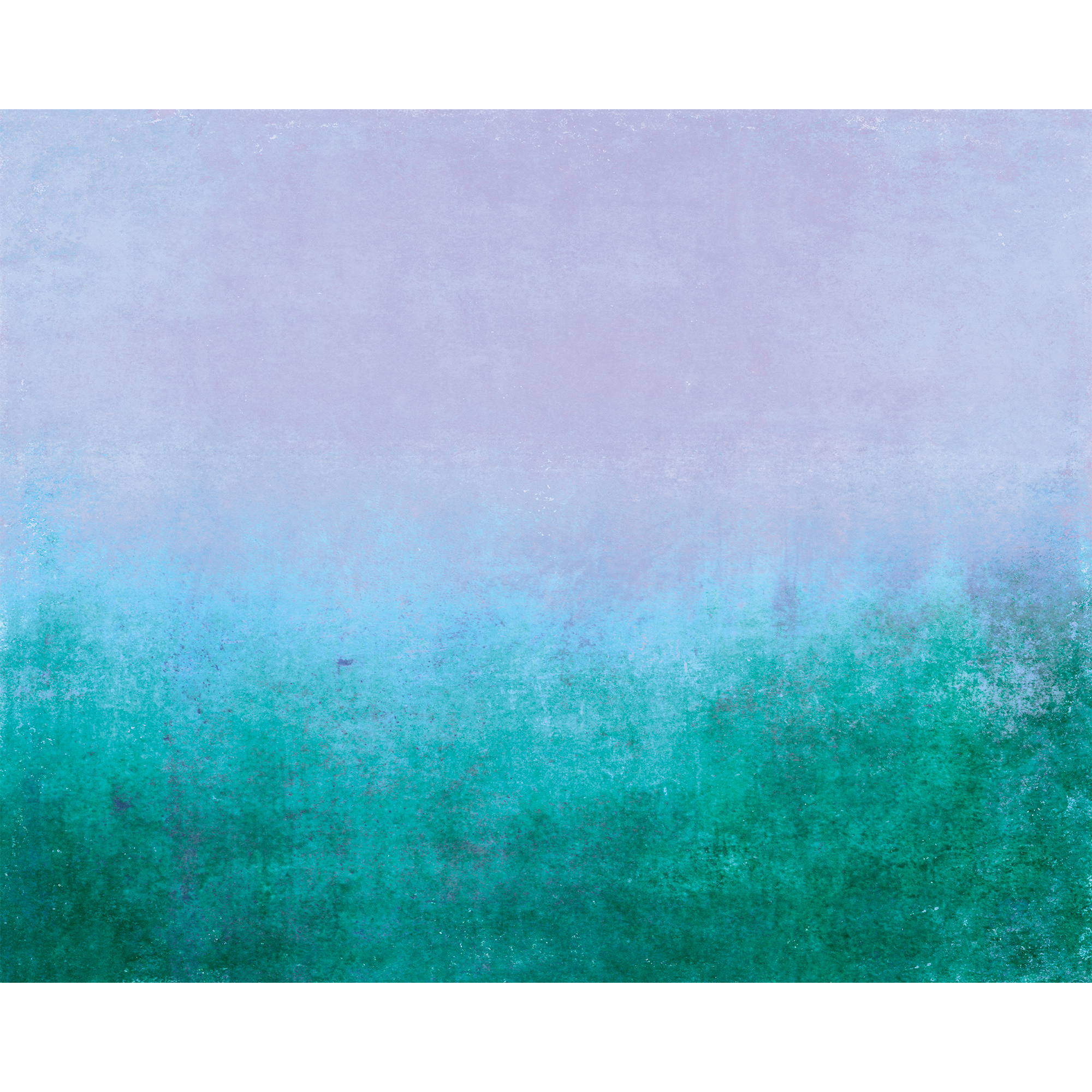 Ombre Gradient Teal Blue Mural (Large) by Origin Murals