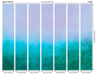 Ombre Gradient Teal Blue Mural (Large) by Origin Murals
