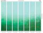 Ombre Gradient Green Mural (Large) by Origin Murals