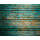 Rustic Wood Effect Blue Mural (Large) by Origin Murals