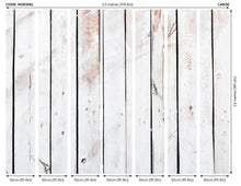Vintage Wood Effect White Mural (Large) by Origin Murals
