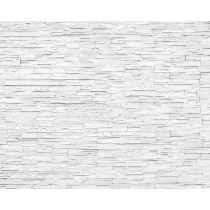 Slate White Mural (Medium) by Origin Murals