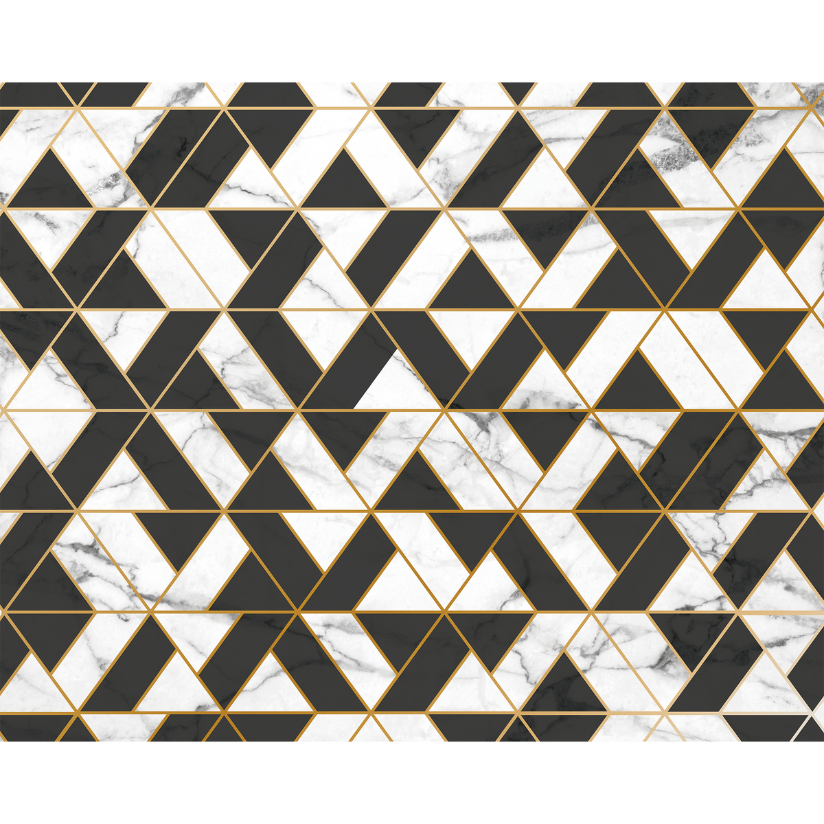 Marbled Textured Geometric White Mural (Large) by Origin Murals
