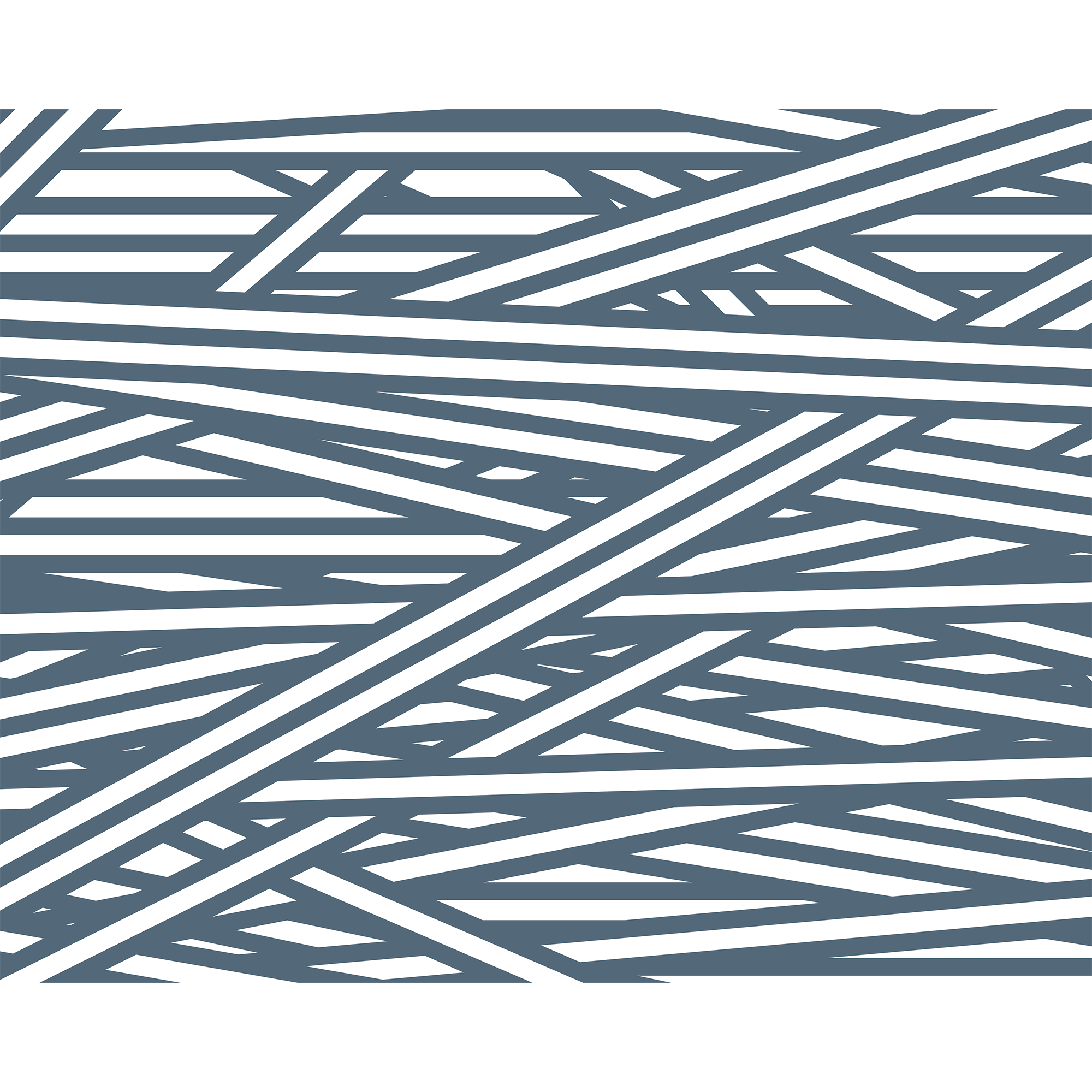 Striped Criss Cross Pattern Blue Mural (Medium) by Origin Murals