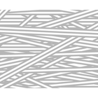 Striped Criss Cross Pattern Grey Mural (Medium) by Origin Murals