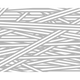 Striped Criss Cross Pattern Grey Mural (Medium) by Origin Murals