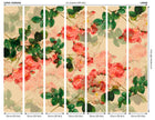 Classic Rose Design Natural Mural (Large) by Origin Murals