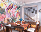 Birds And Flowers Multi Mural (Medium) by Origin Murals