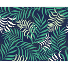 Exotic Jungle Leaves Green Mural (Large) by Origin Murals