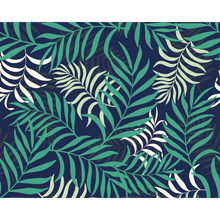 Exotic Jungle Leaves Green Mural (Medium) by Origin Murals