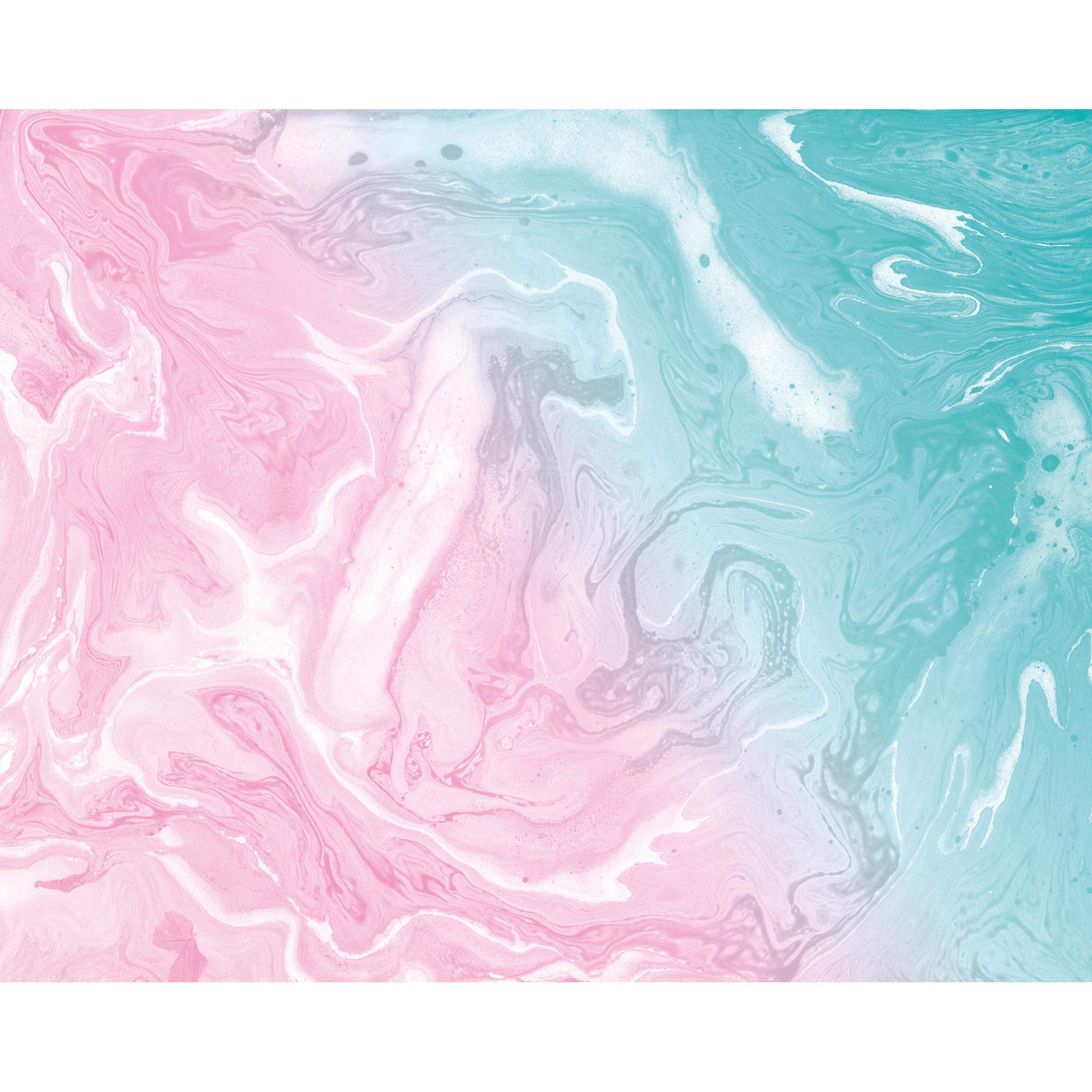 Flowing Marble Pink Mural (Large) by Origin Murals