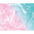 Flowing Marble Pink Mural (Medium) by Origin Murals