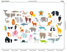 Animal Collection Multi Mural (Large) by Origin Murals